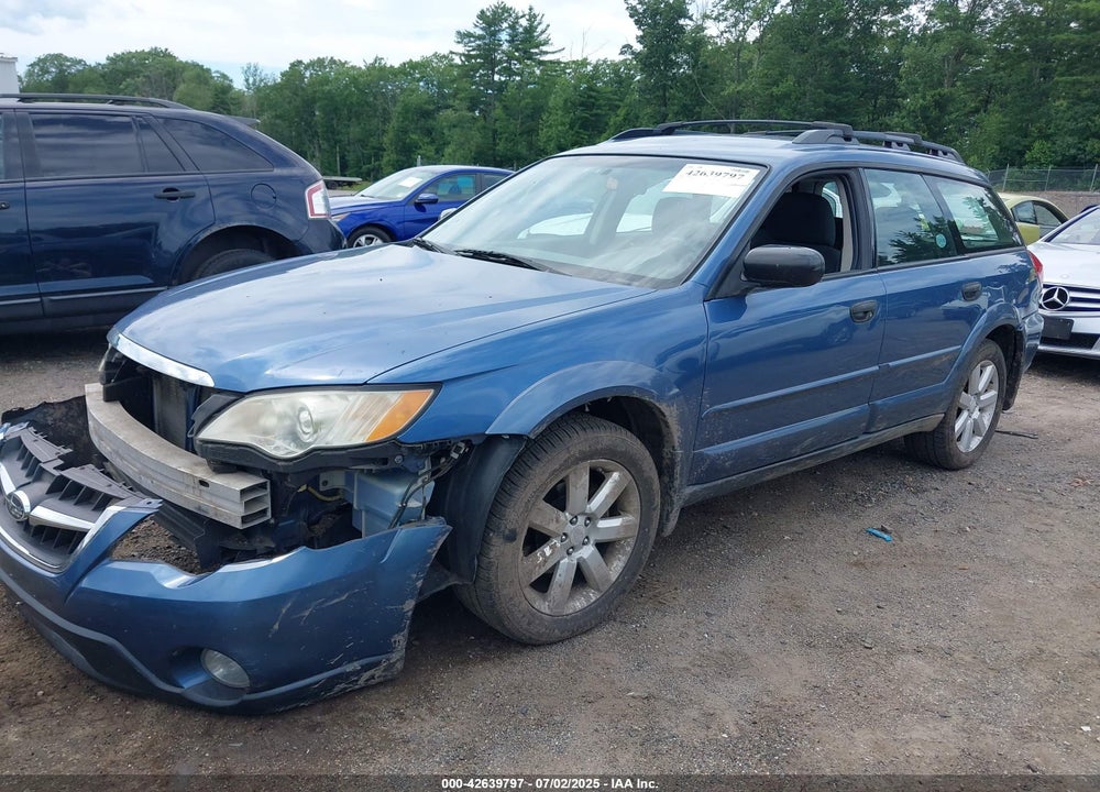 2008 SUBARU OUTBACK VIN: 4S4BP61C987305821