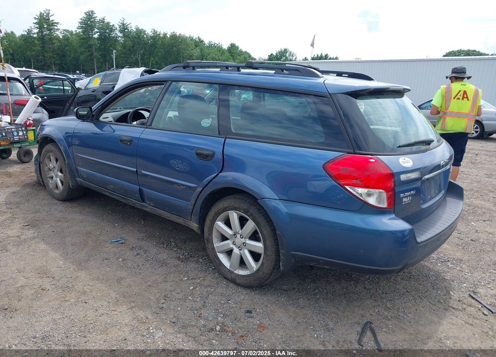 2008 SUBARU OUTBACK VIN: 4S4BP61C987305821