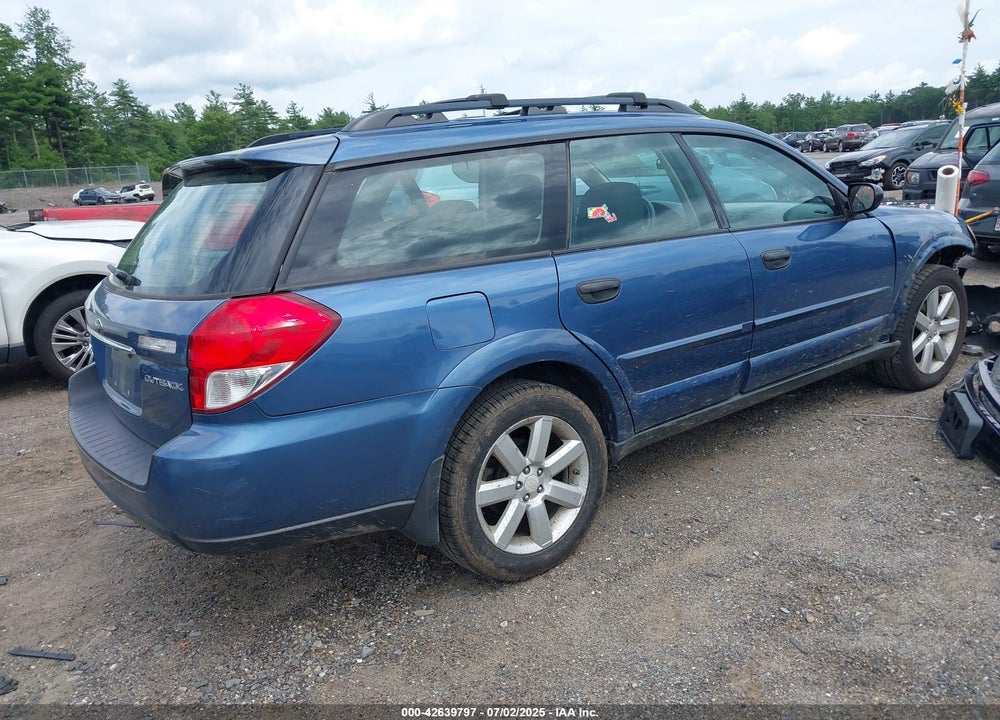 2008 SUBARU OUTBACK VIN: 4S4BP61C987305821
