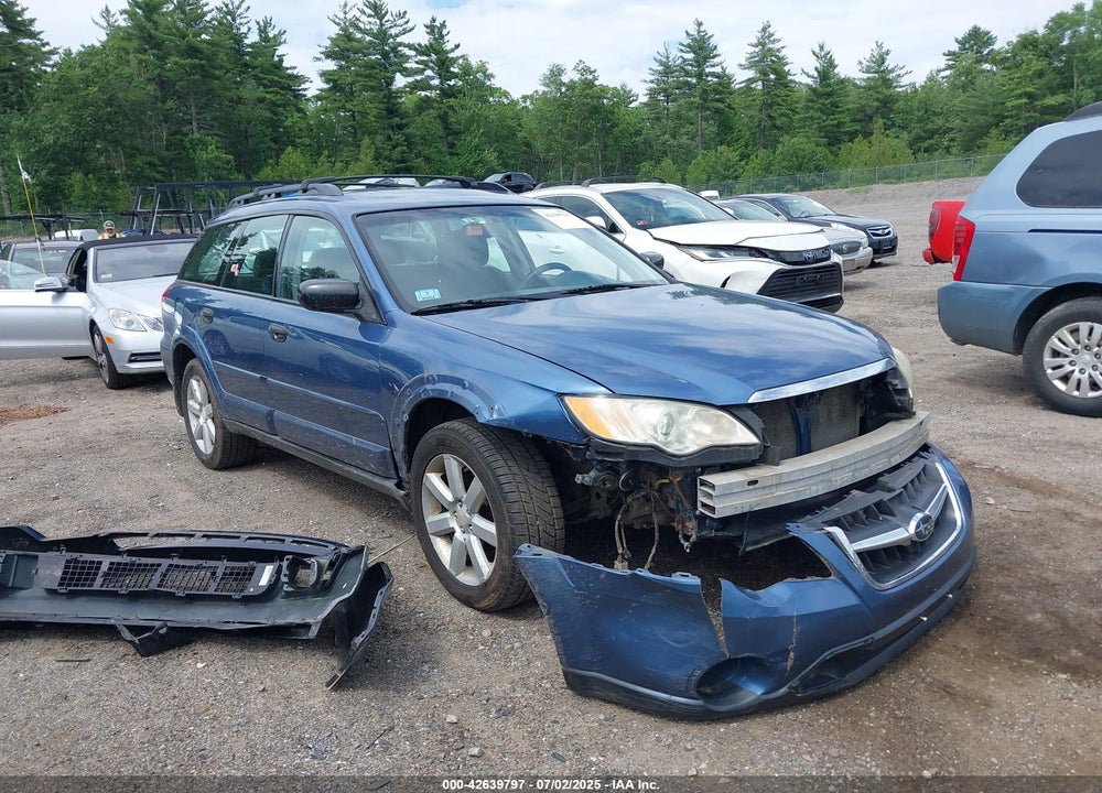 2008 SUBARU OUTBACK VIN: 4S4BP61C987305821