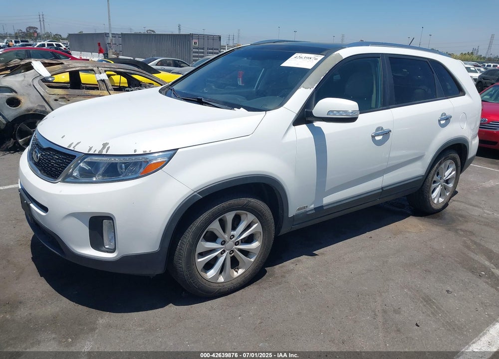 2014 KIA SORENTO EX V6 VIN: 5XYKUDA75EG543412