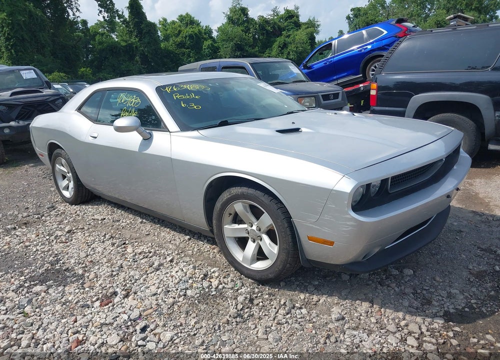 2012 DODGE CHALLENGER SXT VIN: 2C3CDYAG0CH232212