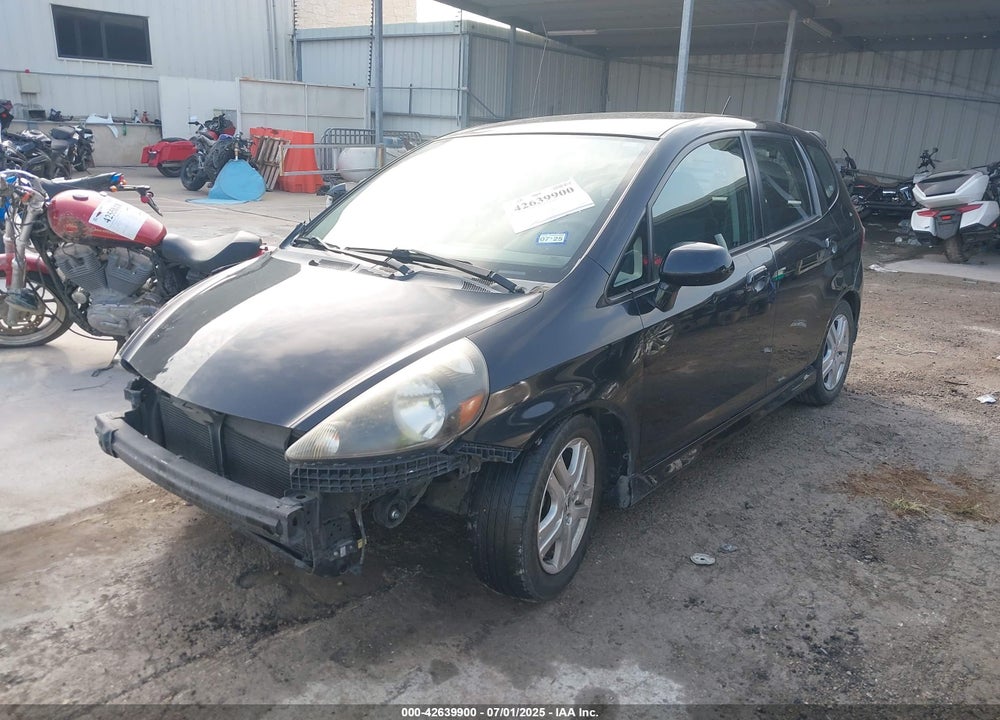 2007 HONDA FIT SPORT VIN: JHMGD37647S055935