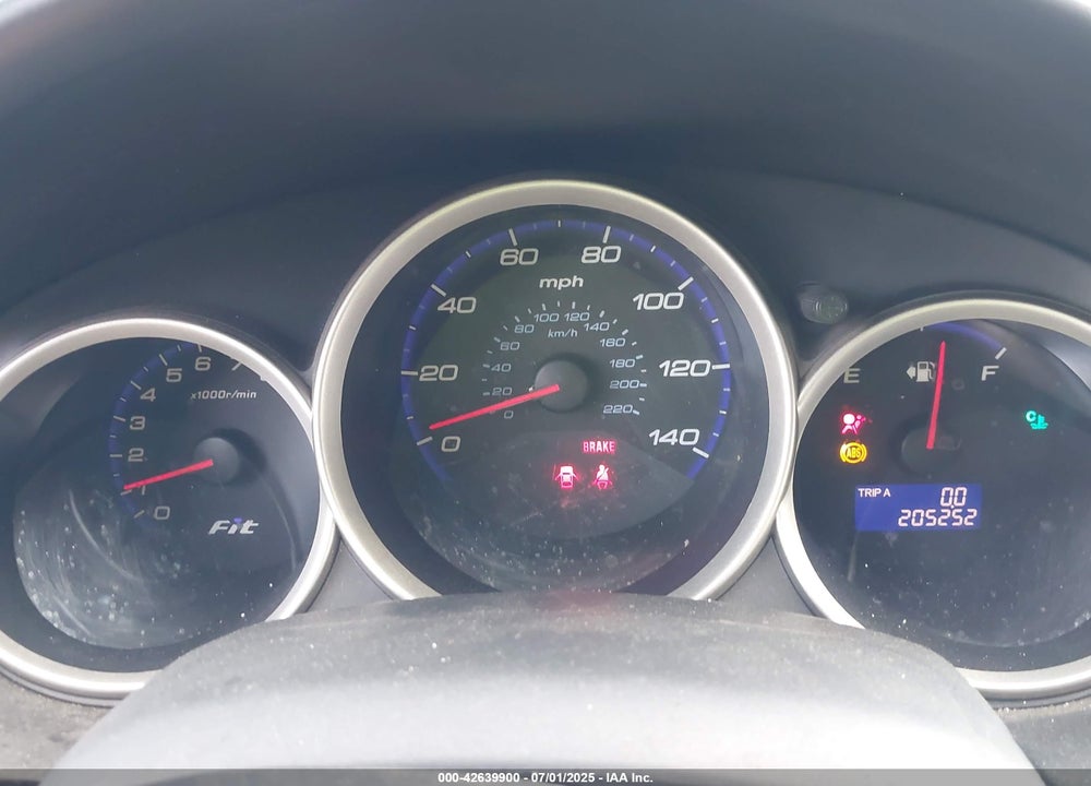2007 HONDA FIT SPORT VIN: JHMGD37647S055935