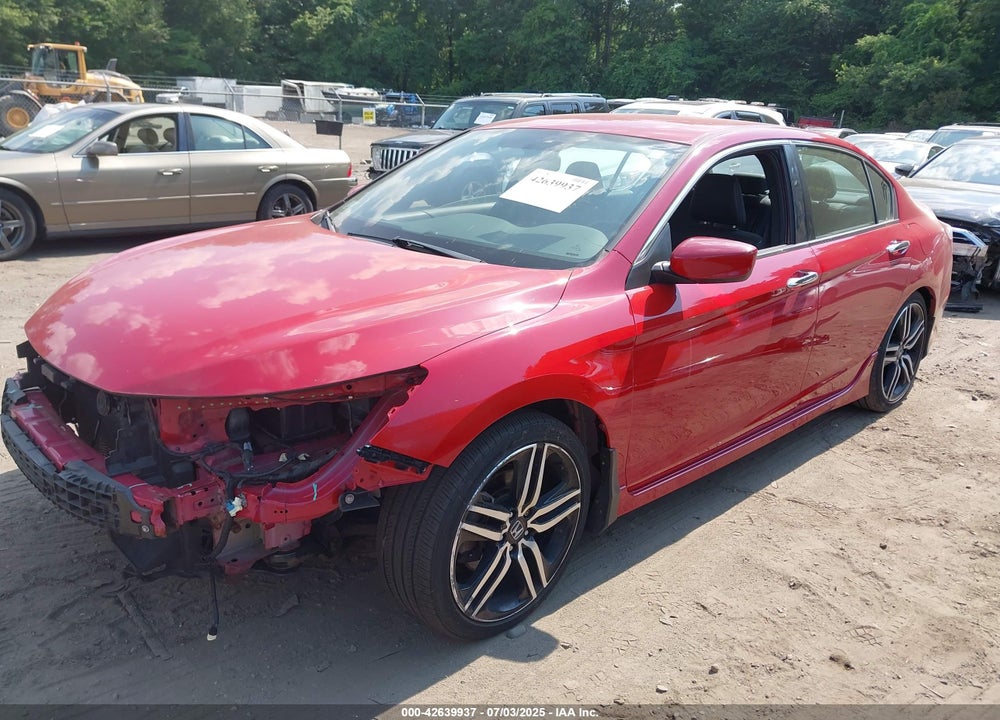 2016 HONDA ACCORD VIN: 1HGCR2F55GA248266