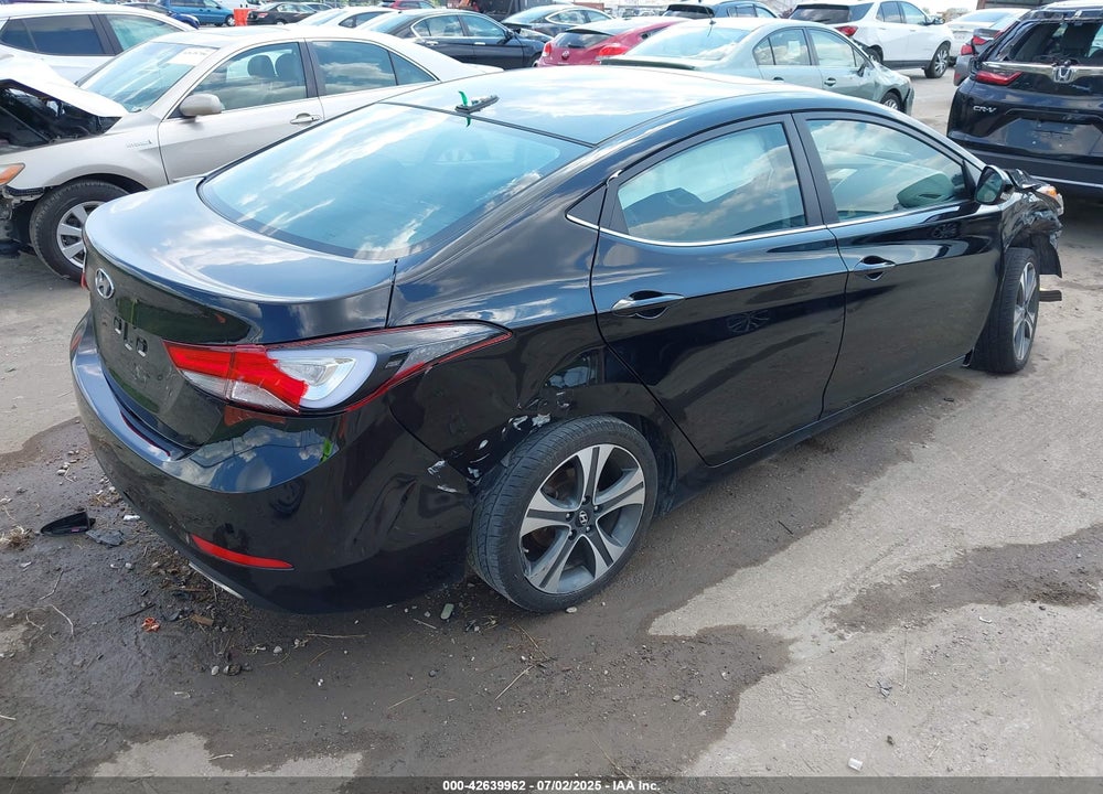 2015 HYUNDAI ELANTRA VIN: KMHDH4AH7FU380196