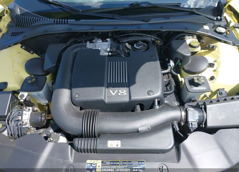 2002 FORD THUNDERBIRD VIN: 1FAHP60A82Y126532