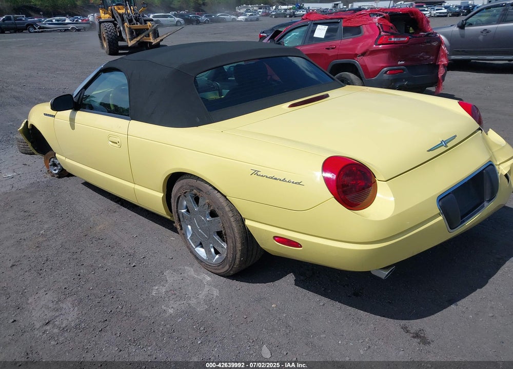 2002 FORD THUNDERBIRD VIN: 1FAHP60A82Y126532
