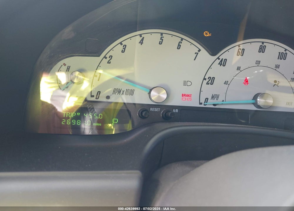 2002 FORD THUNDERBIRD VIN: 1FAHP60A82Y126532