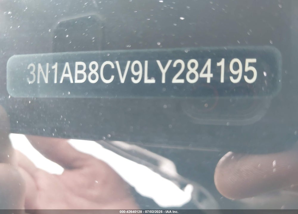 2020 NISSAN SENTRA VIN: 3N1AB8CV9LY284195