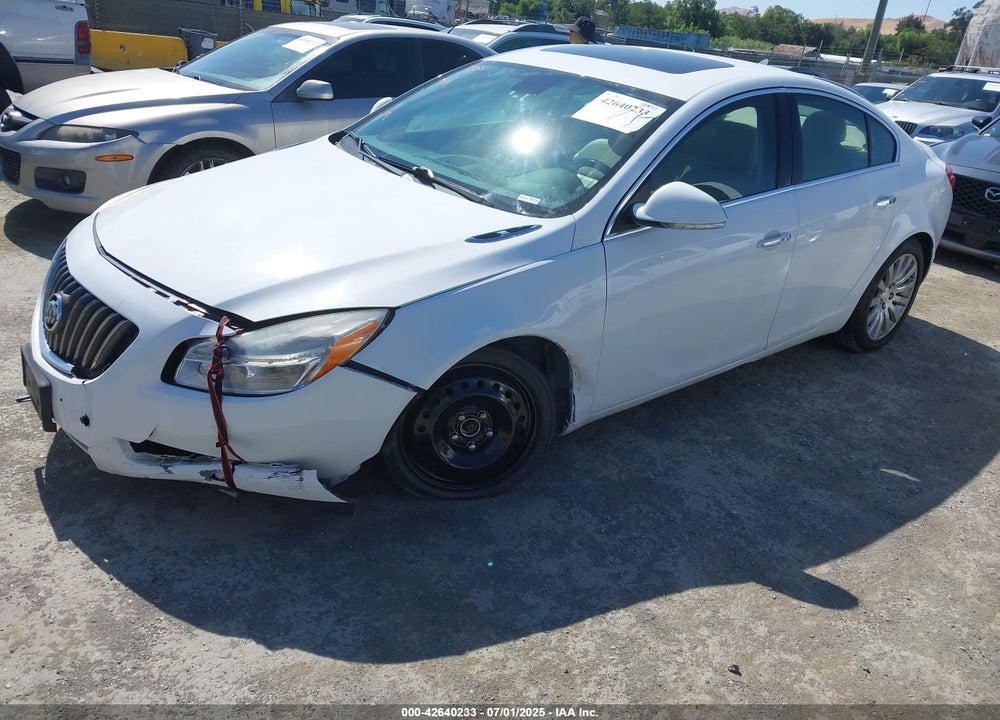 2012 BUICK REGAL VIN: 2G4GS5EVXC9148415