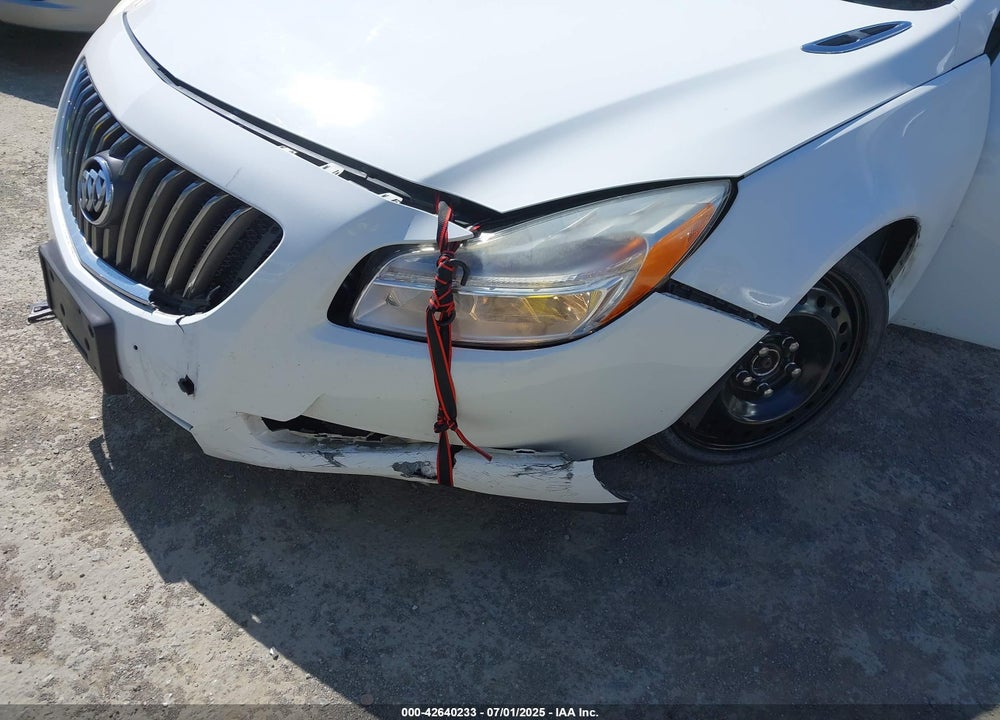 2012 BUICK REGAL VIN: 2G4GS5EVXC9148415