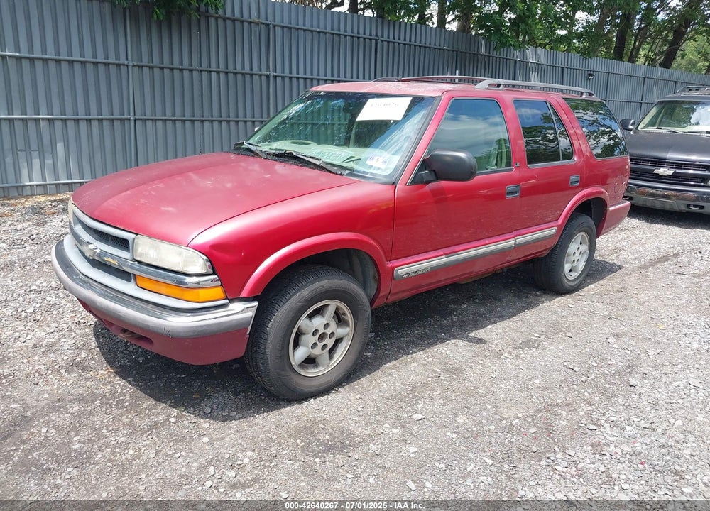 2000 CHEVROLET BLAZER VIN: 1GNDT13W6Y2286541