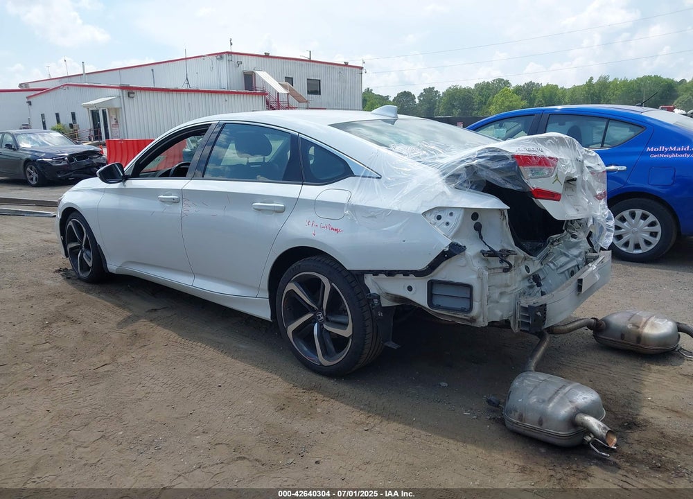 2019 HONDA ACCORD VIN: 1HGCV1F37KA134167