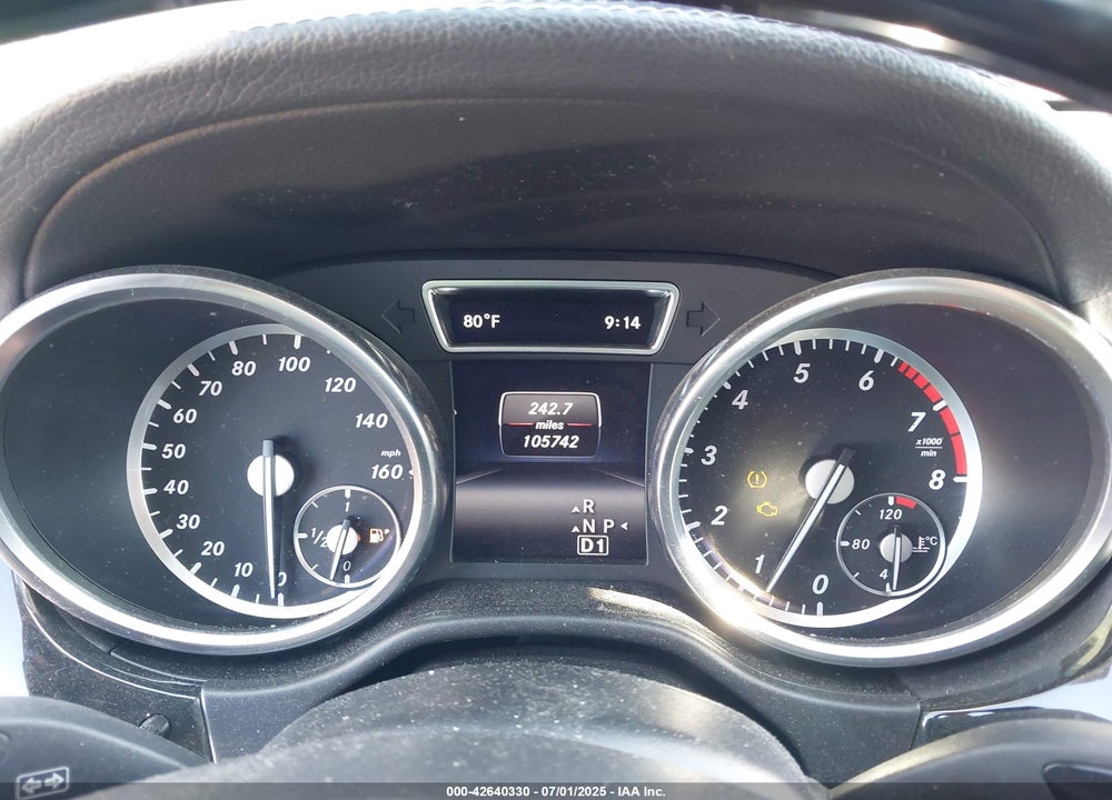 2015 MERCEDES-BENZ GL-CLASS VIN: 4JGDF7DE5FA518831