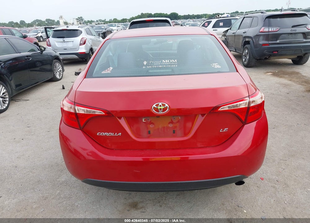 2019 TOYOTA COROLLA VIN: 5YFBURHE1KP885836