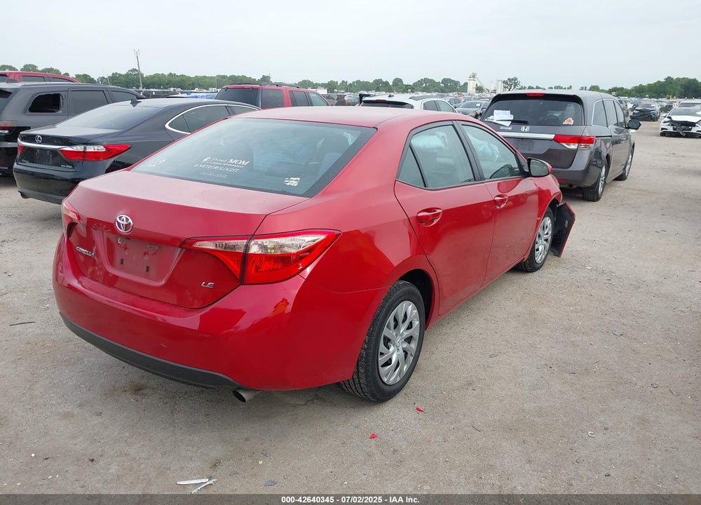 2019 TOYOTA COROLLA VIN: 5YFBURHE1KP885836