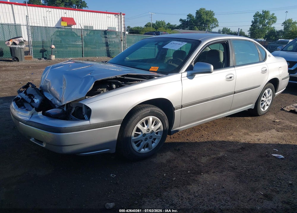 2005 CHEVROLET IMPALA VIN: 2G1WF52E659360040