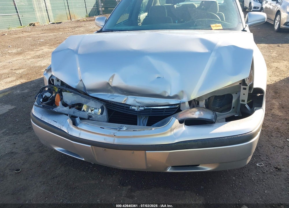 2005 CHEVROLET IMPALA VIN: 2G1WF52E659360040