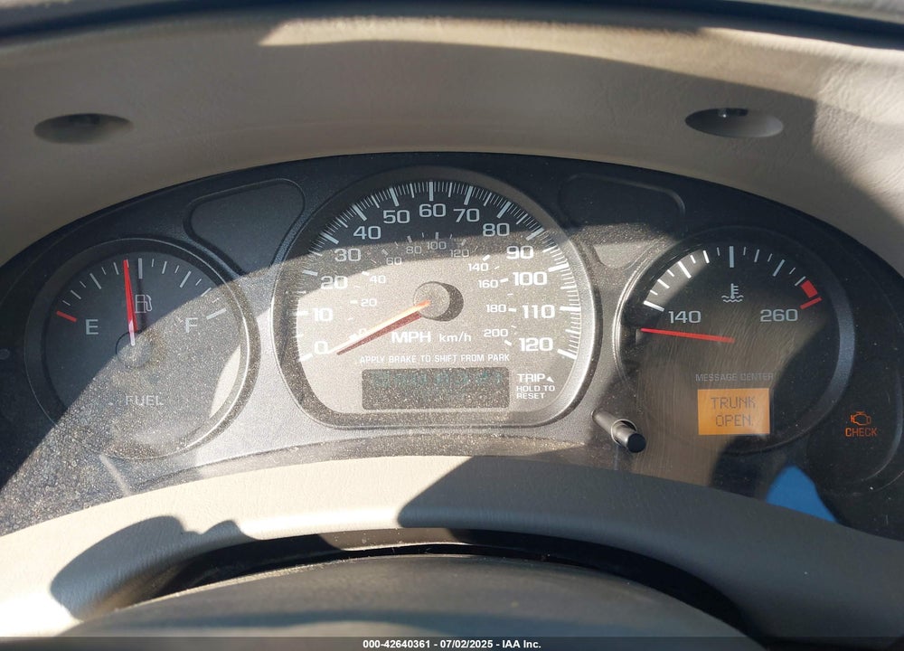 2005 CHEVROLET IMPALA VIN: 2G1WF52E659360040