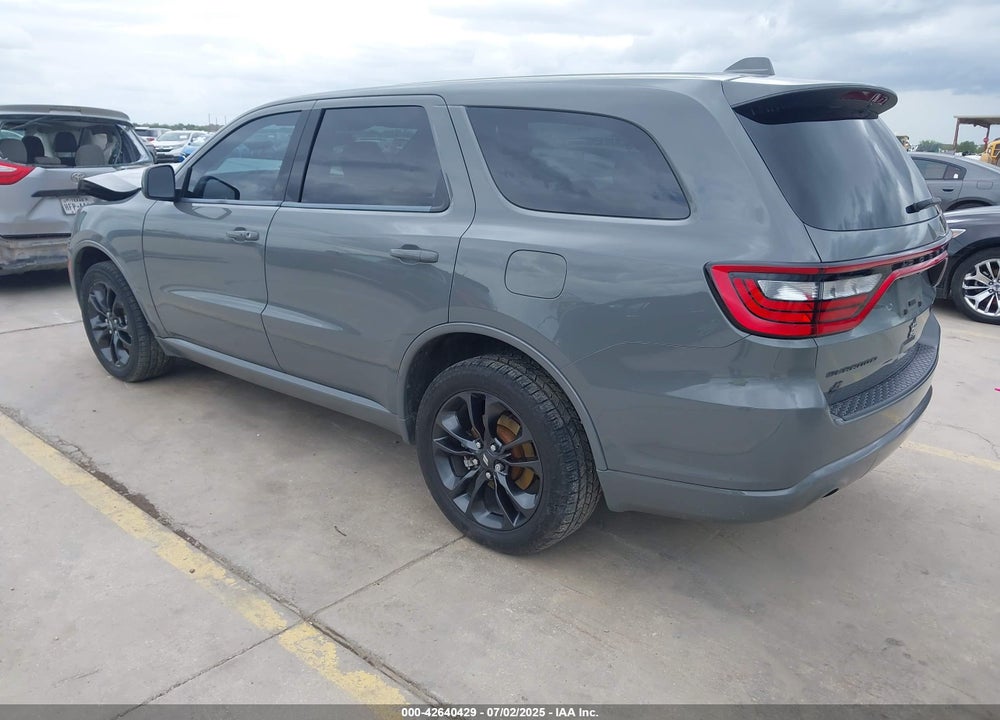 2022 DODGE DURANGO VIN: 1C4RDJAG3NC174261