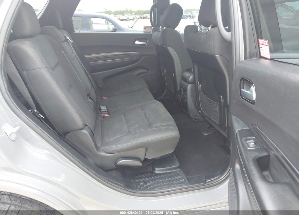 2022 DODGE DURANGO VIN: 1C4RDJAG3NC174261
