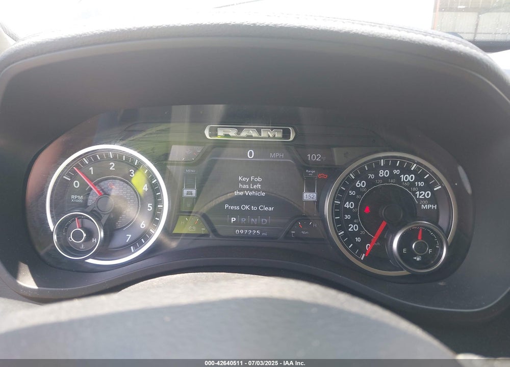 2019 RAM 1500 VIN: 1C6SRFJT2KN638175