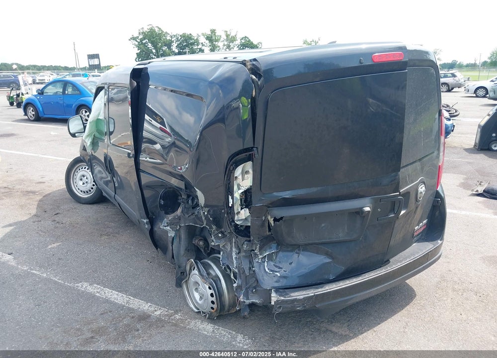 2022 RAM PROMASTER CITY CARGO VAN VIN: ZFBHRFAB8N6Y71442