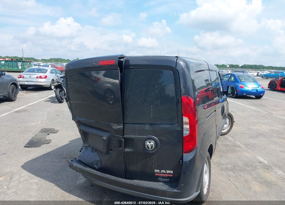 2022 RAM PROMASTER CITY CARGO VAN VIN: ZFBHRFAB8N6Y71442