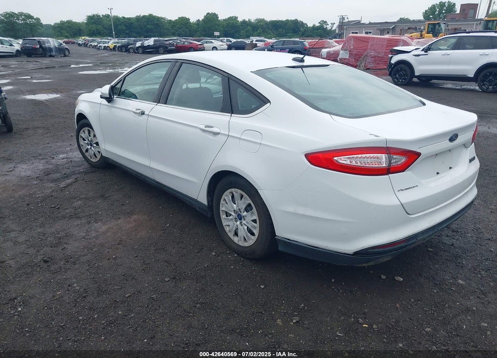 2013 FORD FUSION VIN: 3FA6P0G77DR107308