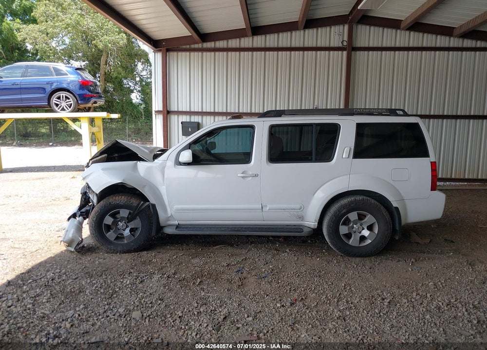 2007 NISSAN PATHFINDER SE VIN: 5N1AR18U97C639988