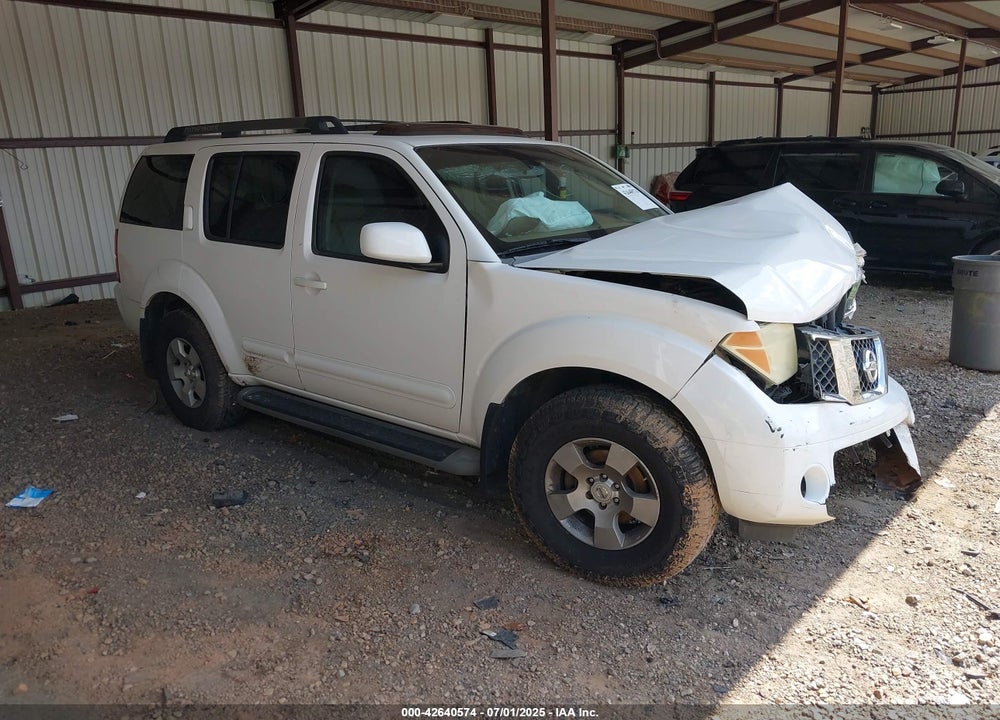 2007 NISSAN PATHFINDER SE VIN: 5N1AR18U97C639988