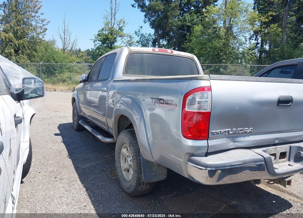 2006 TOYOTA TUNDRA SR5 V8 VIN: 5TBDT44186S552833
