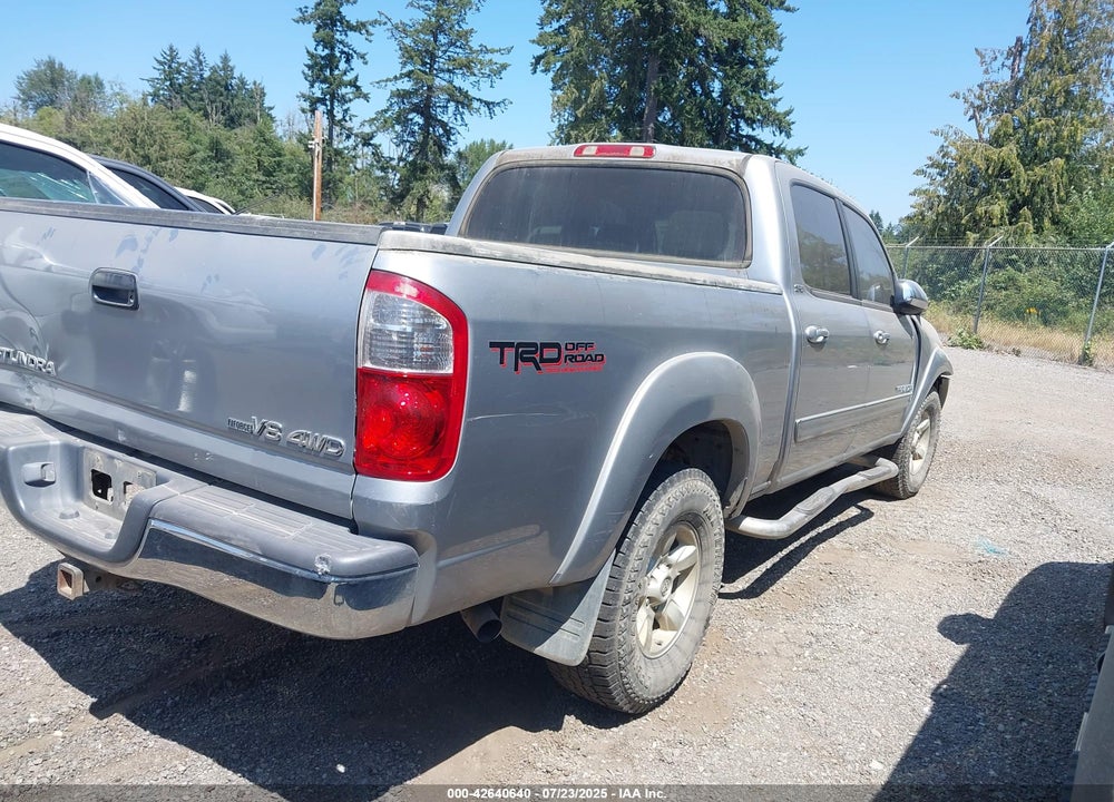 2006 TOYOTA TUNDRA SR5 V8 VIN: 5TBDT44186S552833