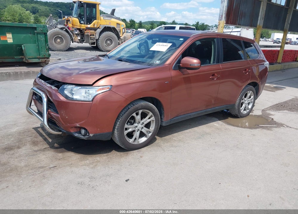 2014 MITSUBISHI OUTLANDER VIN: JA4JZ4AX6EZ006606