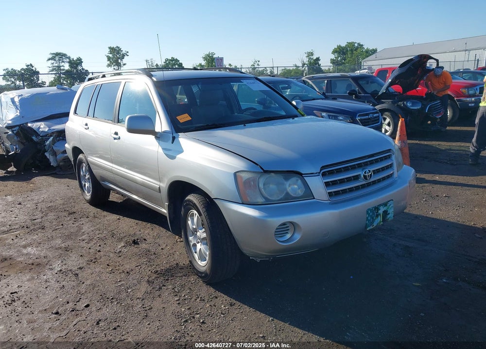 2002 TOYOTA HIGHLANDER VIN: JTEGD21AX20029848