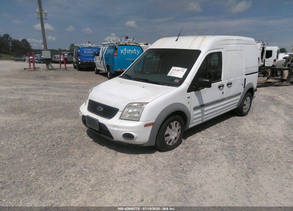 2011 AZURE DYNAMICS TRANSIT CONNECT E XLT VIN: 537LS7D45BT056445