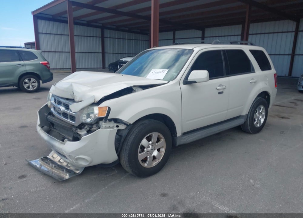 2012 FORD ESCAPE LIMITED VIN: 1FMCU0E78CKC37072