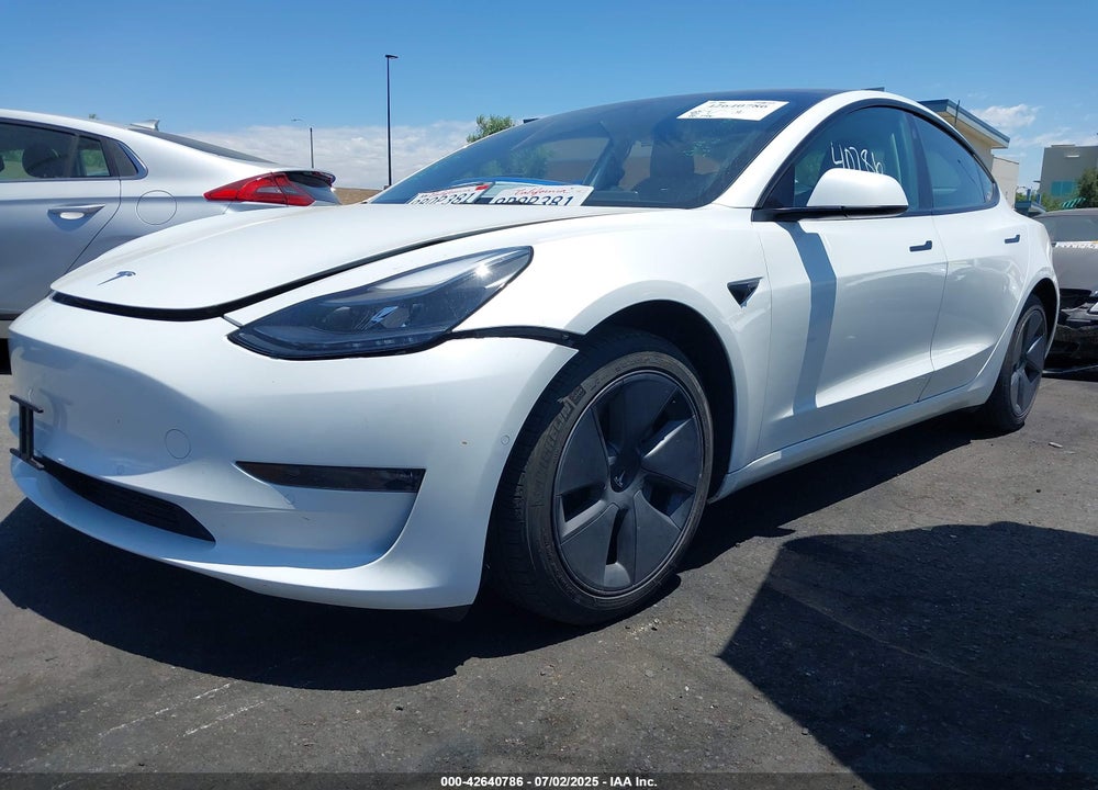 2022 TESLA MODEL 3 VIN: 5YJ3E1EB9NF267595