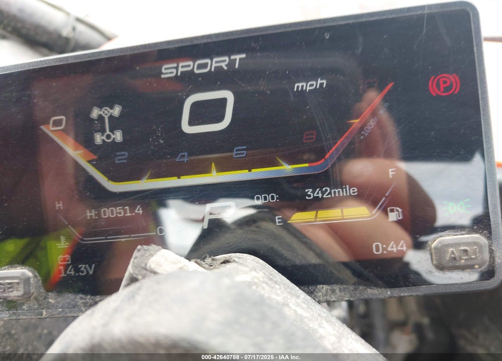 2022 CF MOTO ZFORCE VIN: LCELV1ZR7N6001981