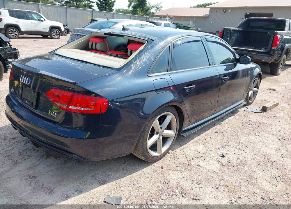 2012 AUDI A4 VIN: WAUFFAFL8CN013177