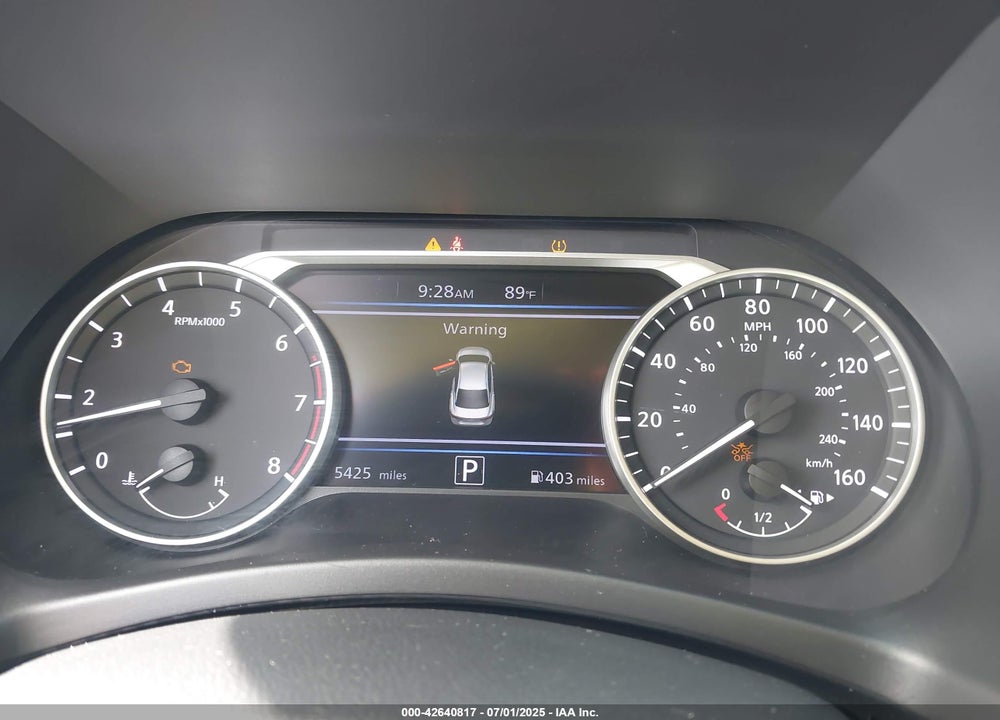 2025 NISSAN SENTRA SR VIN: 3N1AB8DV2SY308110