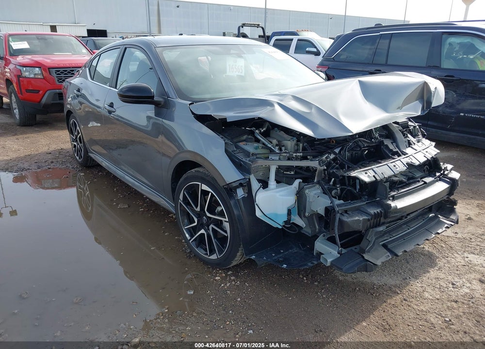 2025 NISSAN SENTRA SR VIN: 3N1AB8DV2SY308110