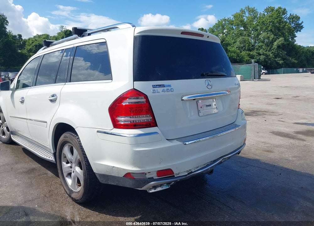 2011 MERCEDES-BENZ GL-CLASS VIN: 4JGBF7BE8BA719787