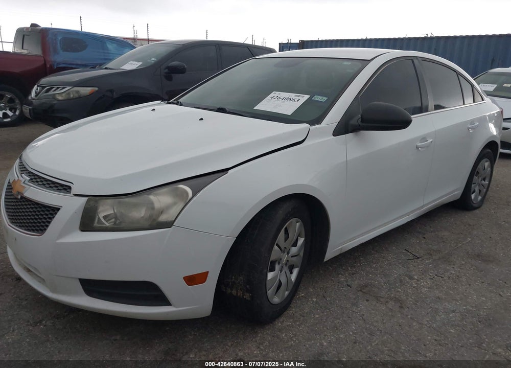 2012 CHEVROLET CRUZE VIN: 1G1PC5SH9C7386444