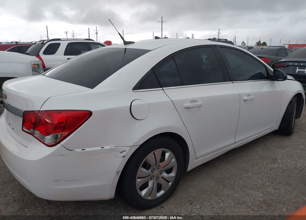 2012 CHEVROLET CRUZE VIN: 1G1PC5SH9C7386444