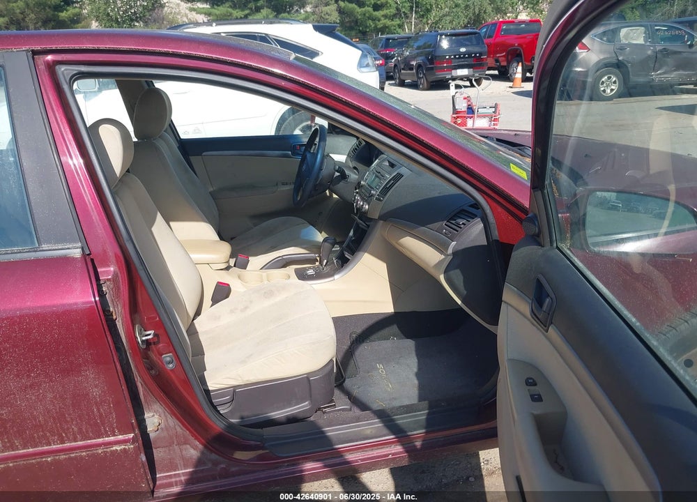 2010 HYUNDAI SONATA GLS VIN: 5NPET4AC1AH613357