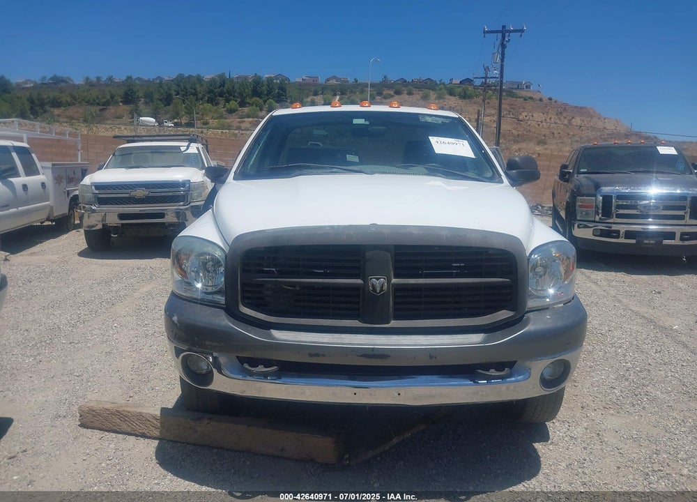 2007 DODGE RAM 3500 HD CHASSIS ST/SLT VIN: 3D6WG46A17G854718