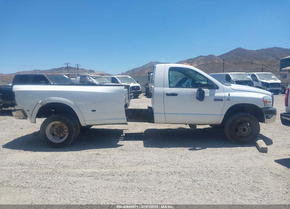 2007 DODGE RAM 3500 HD CHASSIS ST/SLT VIN: 3D6WG46A17G854718