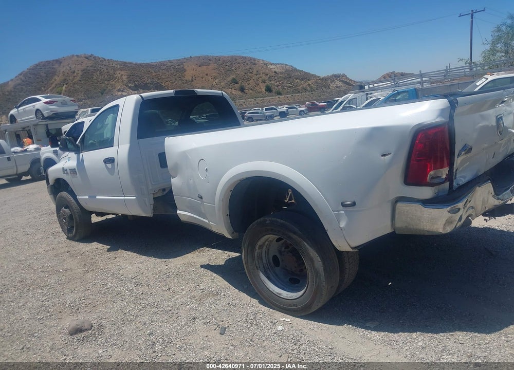 2007 DODGE RAM 3500 HD CHASSIS ST/SLT VIN: 3D6WG46A17G854718
